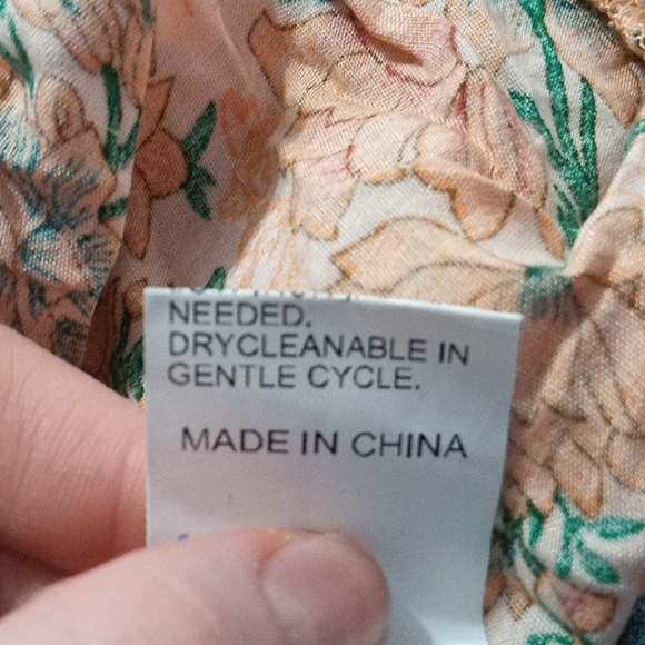 Floral Print Slip Cami Mini Dress - Picture 8 of 8